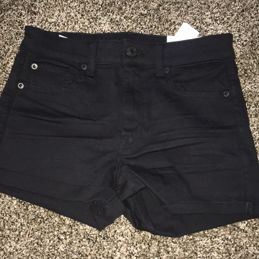 High rise shorts